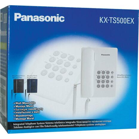Σταθερό τηλέφωνο PANASONIC KX-TS500EXW